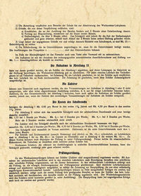 Angebotsbroschüre von 1910